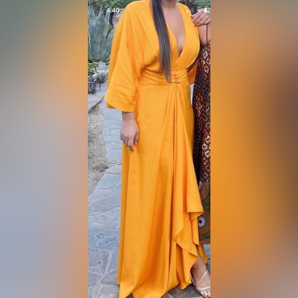 Yellow Women's Maxi Dress